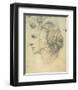 Drawing of A Woman-Michelangelo Buonarroti-Framed Premium Giclee Print