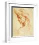 Drawing of a Woman-Michelangelo Buonarroti-Framed Premium Giclee Print