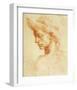 Drawing of a Woman-Michelangelo Buonarroti-Framed Premium Giclee Print