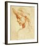 Drawing of a Woman-Michelangelo Buonarroti-Framed Premium Giclee Print