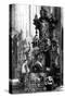 Drawing of an Altar, 1885-Adolph Friedrich Erdmann von Menzel-Stretched Canvas