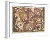 Drawing of an Imaginary Prison-Giovanni Battista Piranesi-Framed Giclee Print