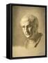Drawing of Bust of Roman Emperor Vespasian-Carlo Borde-Framed Stretched Canvas