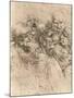 Drawing of caricatures, c1472-c1519 (1883)-Leonardo Da Vinci-Mounted Giclee Print