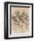 Drawing of caricatures, c1472-c1519 (1883)-Leonardo Da Vinci-Framed Giclee Print