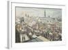 Drawing of Glasgow Fair, from 'The Glasgow Looking Glass', 1825-Scottish School-Framed Giclee Print