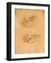 Drawing of Hands-Cesare da Sesto-Framed Art Print