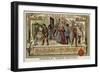 Drawing of Lots to Recruit Army Conscripts, France-null-Framed Giclee Print