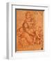 Drawing of Madonna and Child with St. Anne-Cesare da Sesto-Framed Art Print