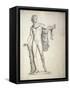 Drawing of the Apollo Belvedere-Cristoforo Recalcati-Framed Stretched Canvas