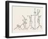 Drawing of the Crucifixion-null-Framed Giclee Print