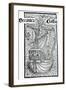 Drawing of the Santa Maria, 1493-Christopher Columbus-Framed Giclee Print
