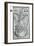 Drawing of the Santa Maria, 1493-Christopher Columbus-Framed Giclee Print