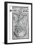 Drawing of the Santa Maria, 1493-Christopher Columbus-Framed Giclee Print