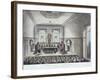Drawing of the State Lottery, Coopers' Hall, London, 1809-Joseph Constantine Stadler-Framed Giclee Print