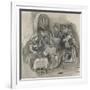 Drawing of Tintoretto's Circumcision in the Scuola Grande Di San Rocco-John Ruskin-Framed Giclee Print