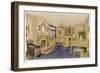 Drawing Room - Adam Revival Style (Colour Litho)-Richard Goulburn Lovell-Framed Giclee Print