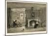 Drawing Room, Haddon Hall, Derbyshire-Joseph Nash-Mounted Giclee Print