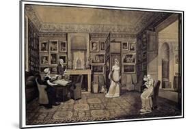 Drawing Room in the Baryatinsky House in Altona, 1807-Elisabeth Louise Vigee-LeBrun-Mounted Giclee Print