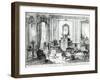 Drawing Room in the Louis Seize Style-null-Framed Giclee Print