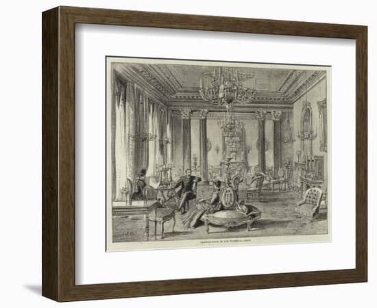 Drawing-Room in the Viceregal Lodge-null-Framed Giclee Print