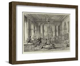 Drawing-Room in the Viceregal Lodge-null-Framed Giclee Print