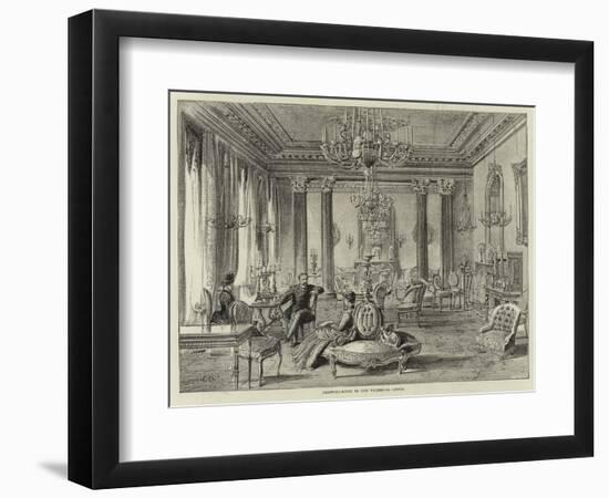 Drawing-Room in the Viceregal Lodge-null-Framed Giclee Print