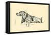 Drawing Room Manners-Lucy Dawson-Framed Stretched Canvas