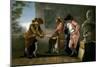 Drawing Study. Boys Playing with a Cat, or the Painters Studio, 1780-Jose Del castillo-Mounted Giclee Print