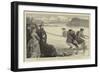 Drawing the Net at Loch Brora, a Sketch During the Queen's Visit to Dunrobin-Francis S. Walker-Framed Giclee Print