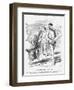 Drawing the Stumps, 1862-John Tenniel-Framed Giclee Print