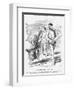 Drawing the Stumps, 1862-John Tenniel-Framed Giclee Print