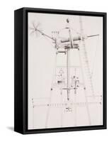 Drawings for Windmills, Dated 1814-17-John Farey, Jr-Framed Stretched Canvas