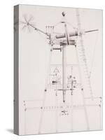 Drawings for Windmills, Dated 1814-17-John Farey, Jr-Stretched Canvas