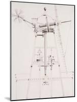 Drawings for Windmills, Dated 1814-17-John Farey, Jr-Mounted Giclee Print