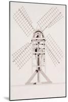 Drawings for Windmills, Dated 1814-17-John Farey, Jr-Mounted Giclee Print