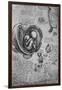 'Drawings of an Embryo in the Uterus', c1480 (1945)-Leonardo Da Vinci-Framed Giclee Print