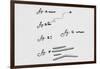 Drawings of Animalcules Form Leeuwenhoek's Letter-Jeremy Burgess-Framed Photographic Print