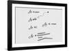 Drawings of Animalcules Form Leeuwenhoek's Letter-Jeremy Burgess-Framed Photographic Print