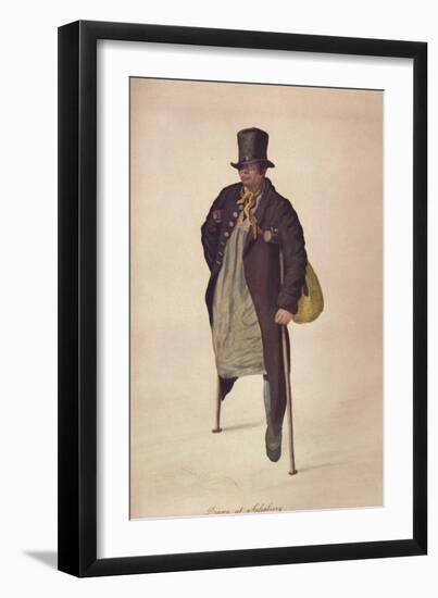 'Drawn at Salisbury', c1800-George Scharf-Framed Giclee Print