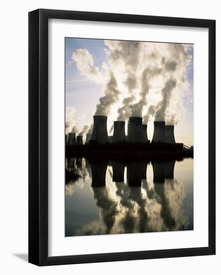 Drax Power Station, North Yorkshire, England, United Kingdom-Roy Rainford-Framed Photographic Print