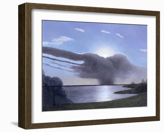Draycote Cloud, 2004-Ann Brain-Framed Giclee Print