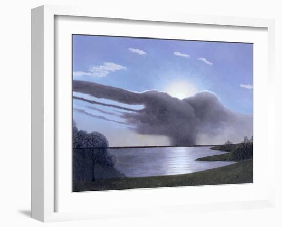 Draycote Cloud, 2004-Ann Brain-Framed Giclee Print