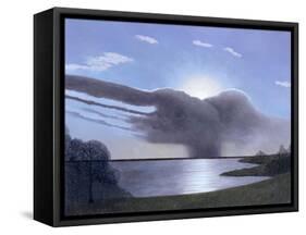 Draycote Cloud, 2004-Ann Brain-Framed Stretched Canvas