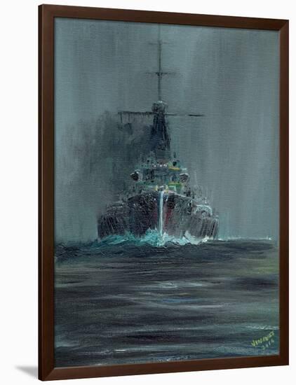 Dreadnought 1907, 2016-Vincent Alexander Booth-Framed Giclee Print