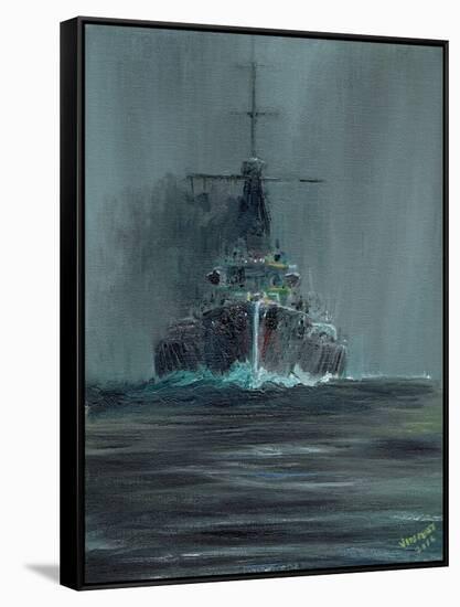 Dreadnought 1907, 2016-Vincent Alexander Booth-Framed Stretched Canvas