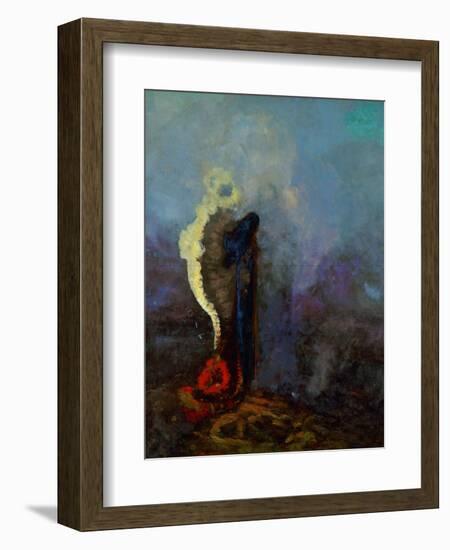 Dream, 1904-Odilon Redon-Framed Giclee Print