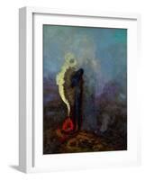 Dream, 1904.-Odilon Redon-Framed Giclee Print