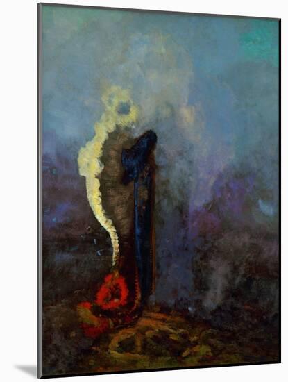 Dream, 1904.-Odilon Redon-Mounted Giclee Print