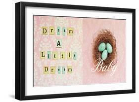 Dream a Little Dream Baby-Vicki Dvorak-Framed Art Print